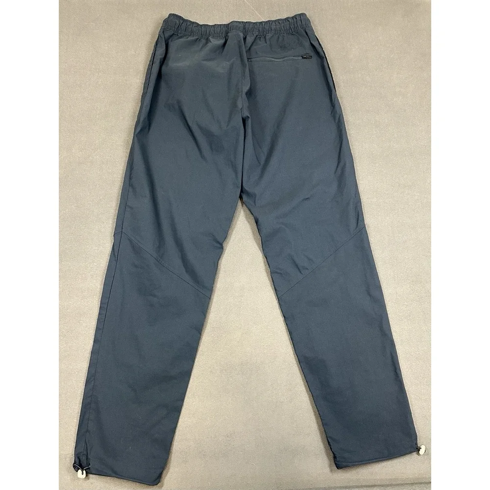 Air Jordan Pants Joggers Mens Size Medium Blue Cinch Hem Cotton Blend